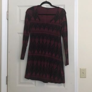 Express long sleeve short dress